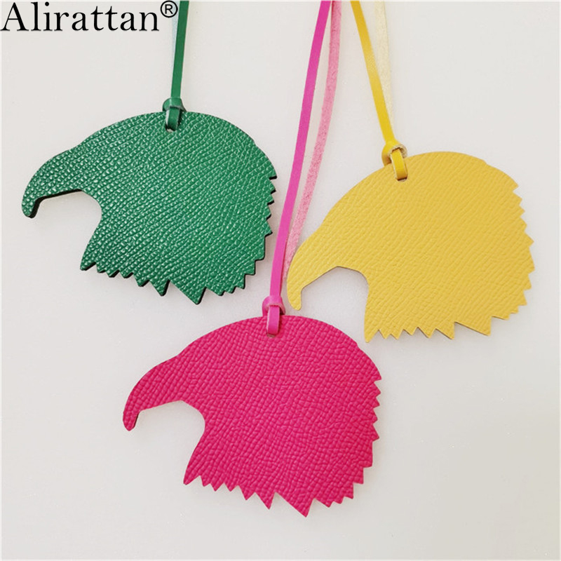 Luxury Bags China Wholesale - Alirattan 新しい本革イーグルチャーム付きレディースバッグ高級女性ペンダントバッグのチャームアクセサリー卸売キャラクター