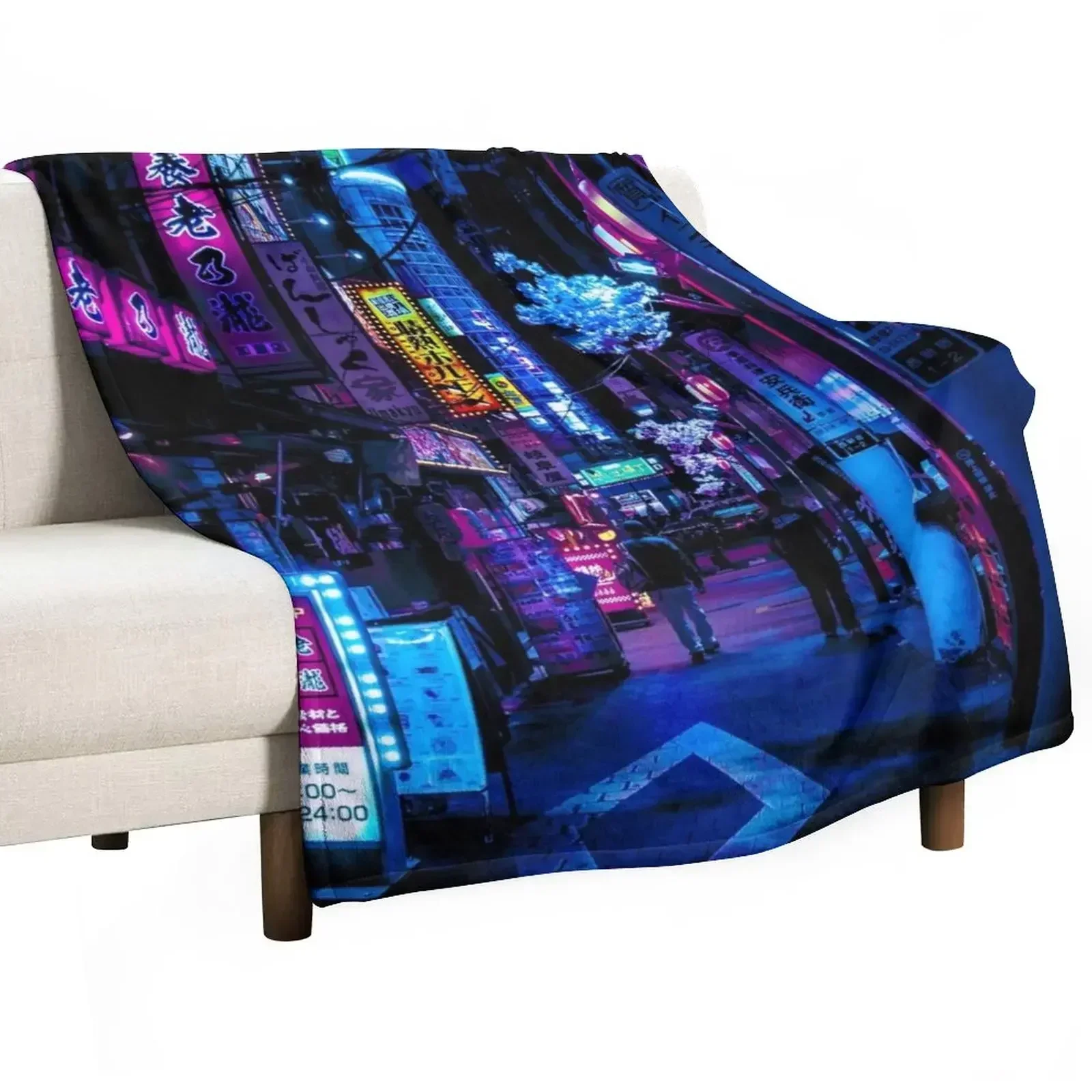 Luxury Bags Tokyo - ブルートーキョーアレイズスローブランケットアニメラグジュアリーセンターベッドファッショナブルな寝袋暖かい夏用寝具ブランケット