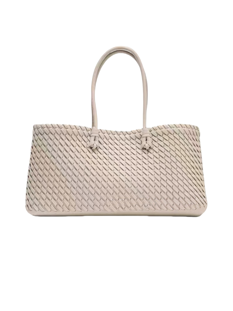 Luxury Bags Vegan Leather - 新作ラグジュアリーデザイナービーガンレザー織りトートバッグファッション高品質大容量レディースハンドバッグシングルショルダーバッグ2025