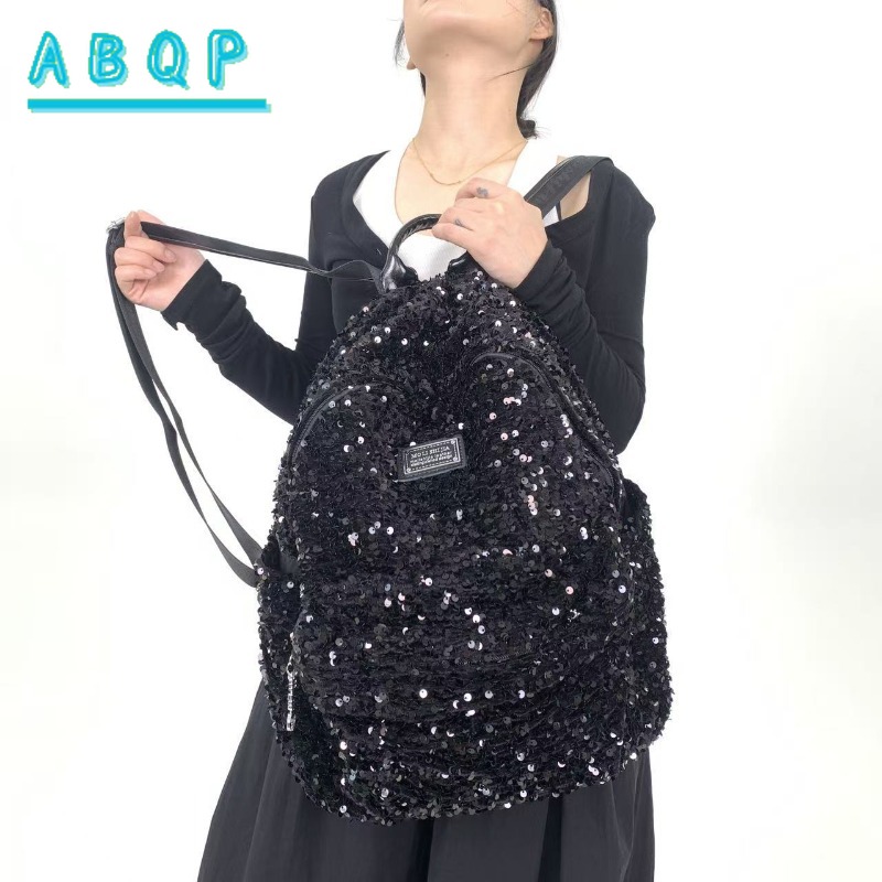 新しい女性のスパンコール付きバックパック高級ブランドスパンコ - Xl Luxury Bags のレビューと価格