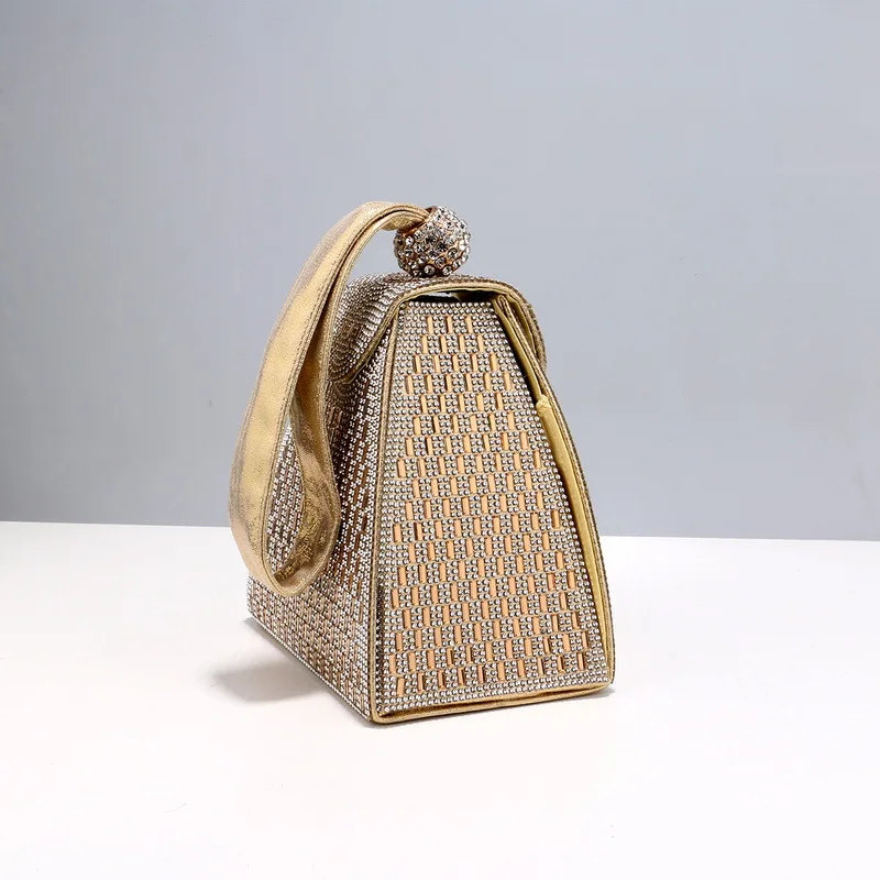 女性のためのラインストーン付きの豪華なイブニングバッグ,ピラ - Luxury Bags Brand Pyramid のレビューと価格