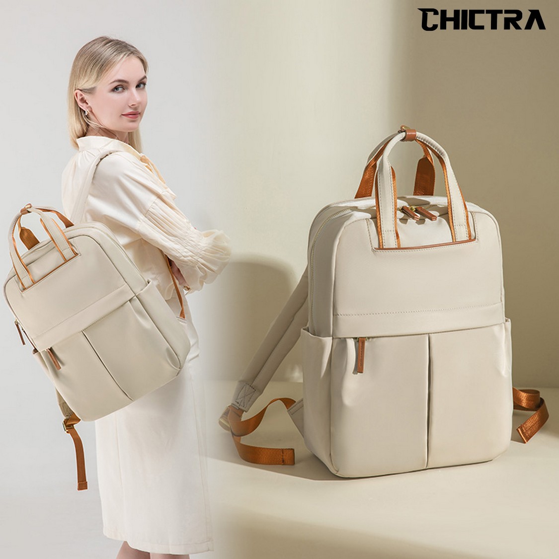CHICTRA 14 インチ ラップトップ バックパック 女 - Xl Luxury Bags のレビューと価格