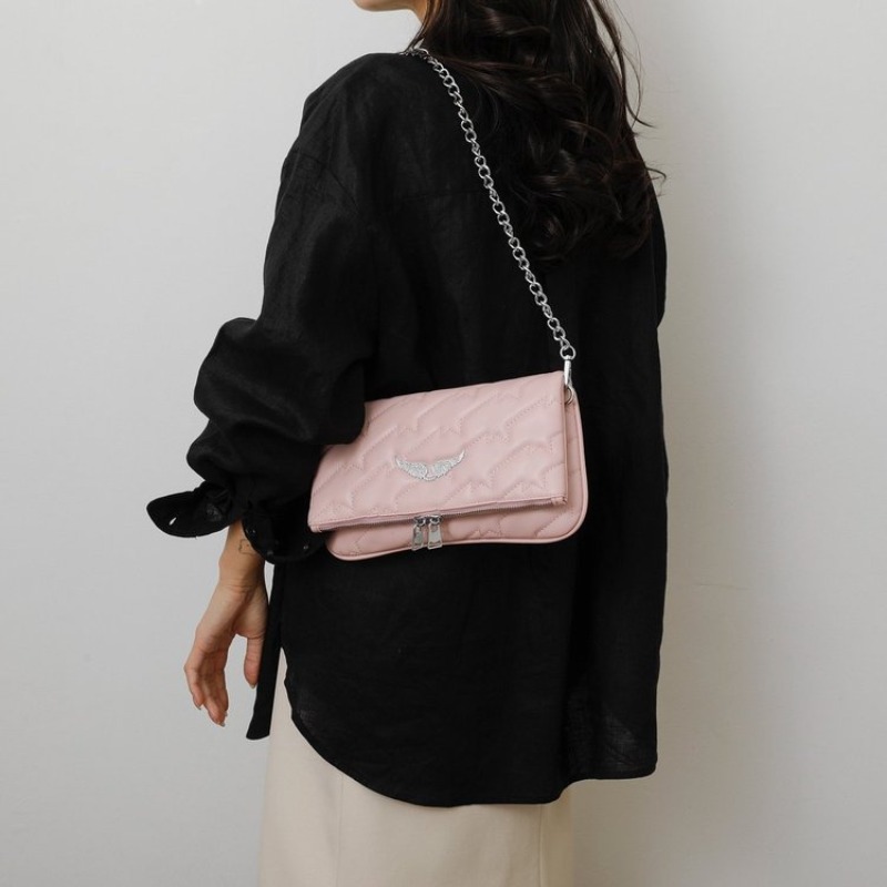 2026年新作キルティングチェーンクロスボディバッグ、シルバ - Chain Crossbody Quilted のレビューと価格