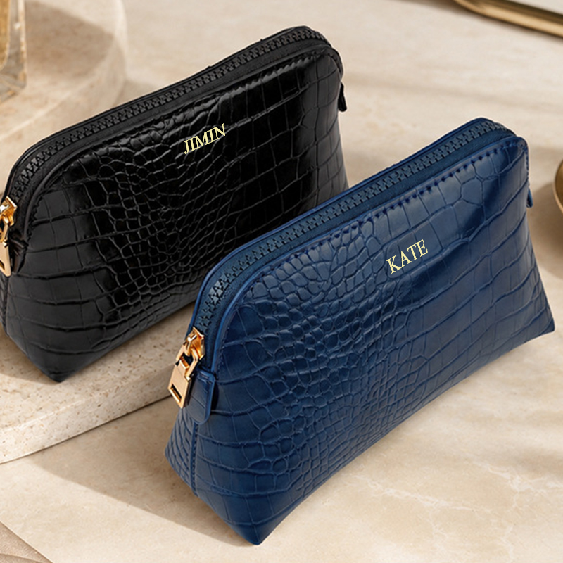 高級クロコダイルレザー柄コスメティックバッグ ジップ付き カ - Luxury Bags China Wholesale のレビューと価格