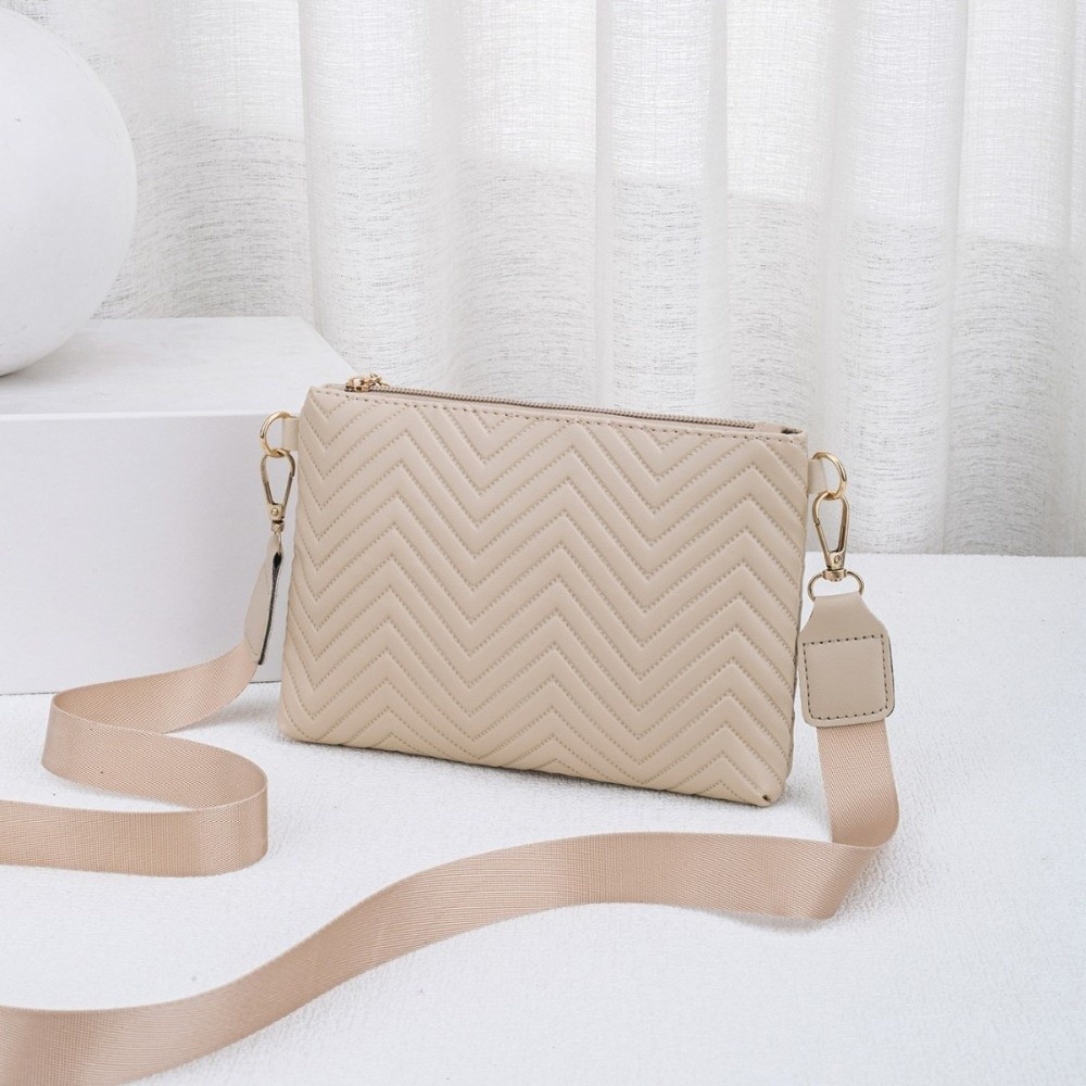 ミニマリストキルティングチェーンクロスボディバッグ PU ウ - Chain Crossbody Quilted のレビューと価格