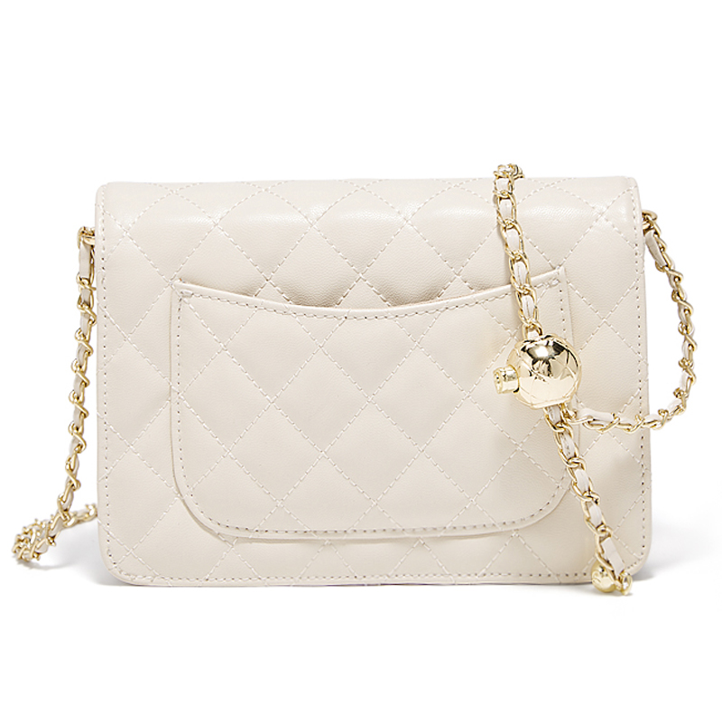 FOXER 2026 レディース ホワイト キルティング ク - Chain Crossbody Quilted のレビューと価格