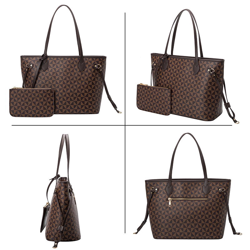 高級トートショルダーバッグ女性用ハンドバッグ女性用財布クラシ - Luxury Bags Vegan Leather のレビューと価格