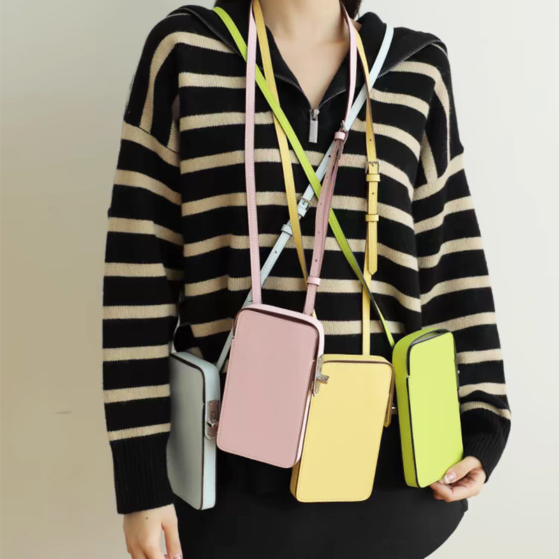 女性のための本革のクロスボディフォンバッグ,カスタム名のハン - Luxury Bags Names のレビューと価格