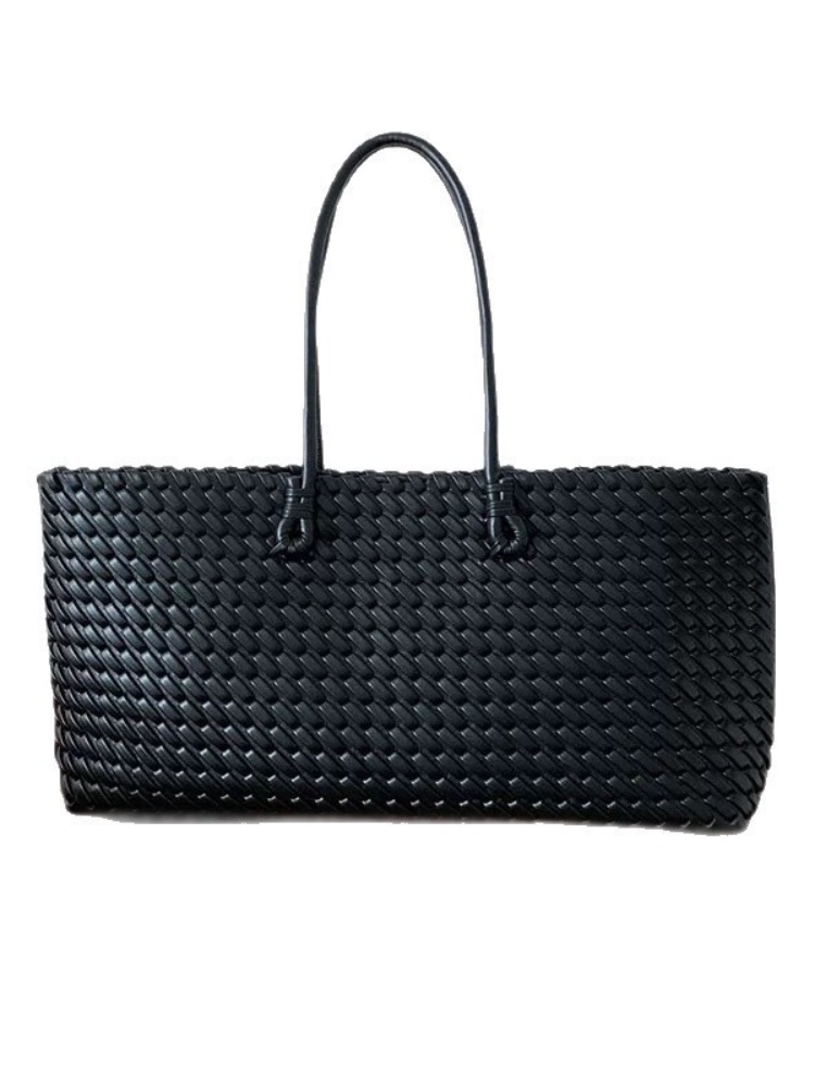 新作ラグジュアリーデザイナービーガンレザー織りトートバッグフ - Luxury Bags Vegan Leather のレビューと価格