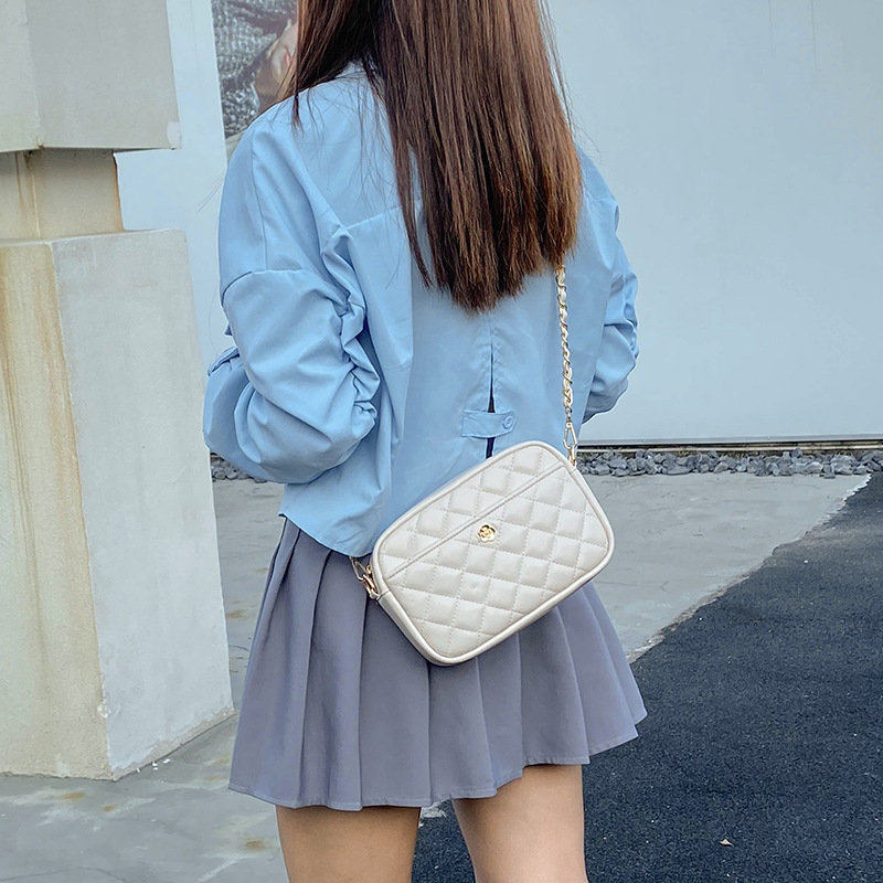 トレンドのレディースハンドバッグ 2026年新作 ダイヤモン - Chain Crossbody Quilted のレビューと価格
