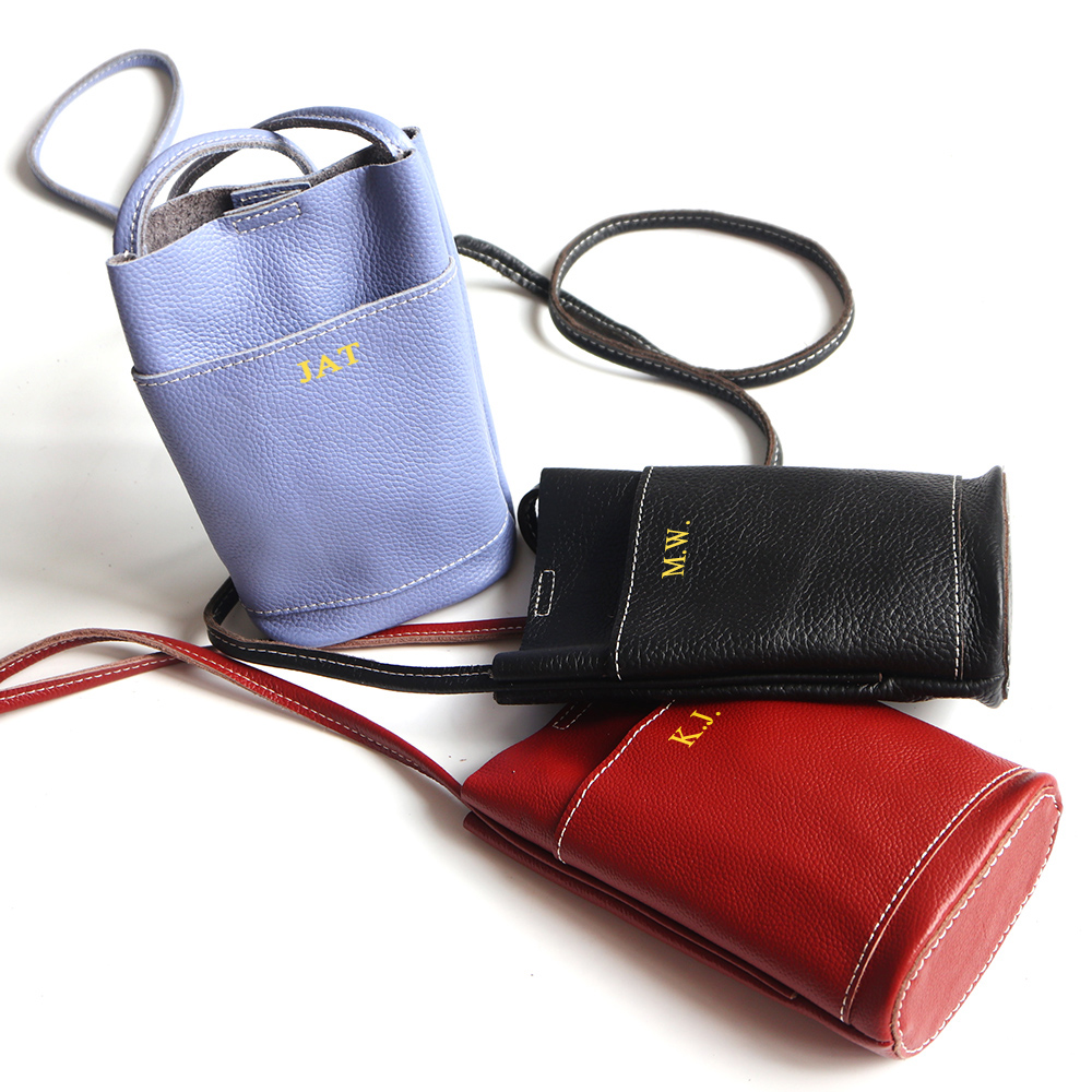 女性用本革クロスオーバーバッグ,パーソナライズされた文字の牛 - Luxury Bags Names のレビューと価格