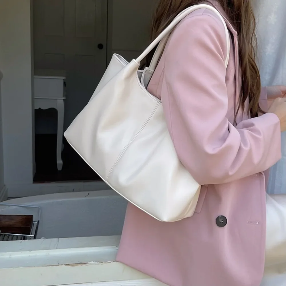 ビーガン Pu レザートートバッグ女性のファッションシンプル - Luxury Bags Vegan Leather のレビューと価格